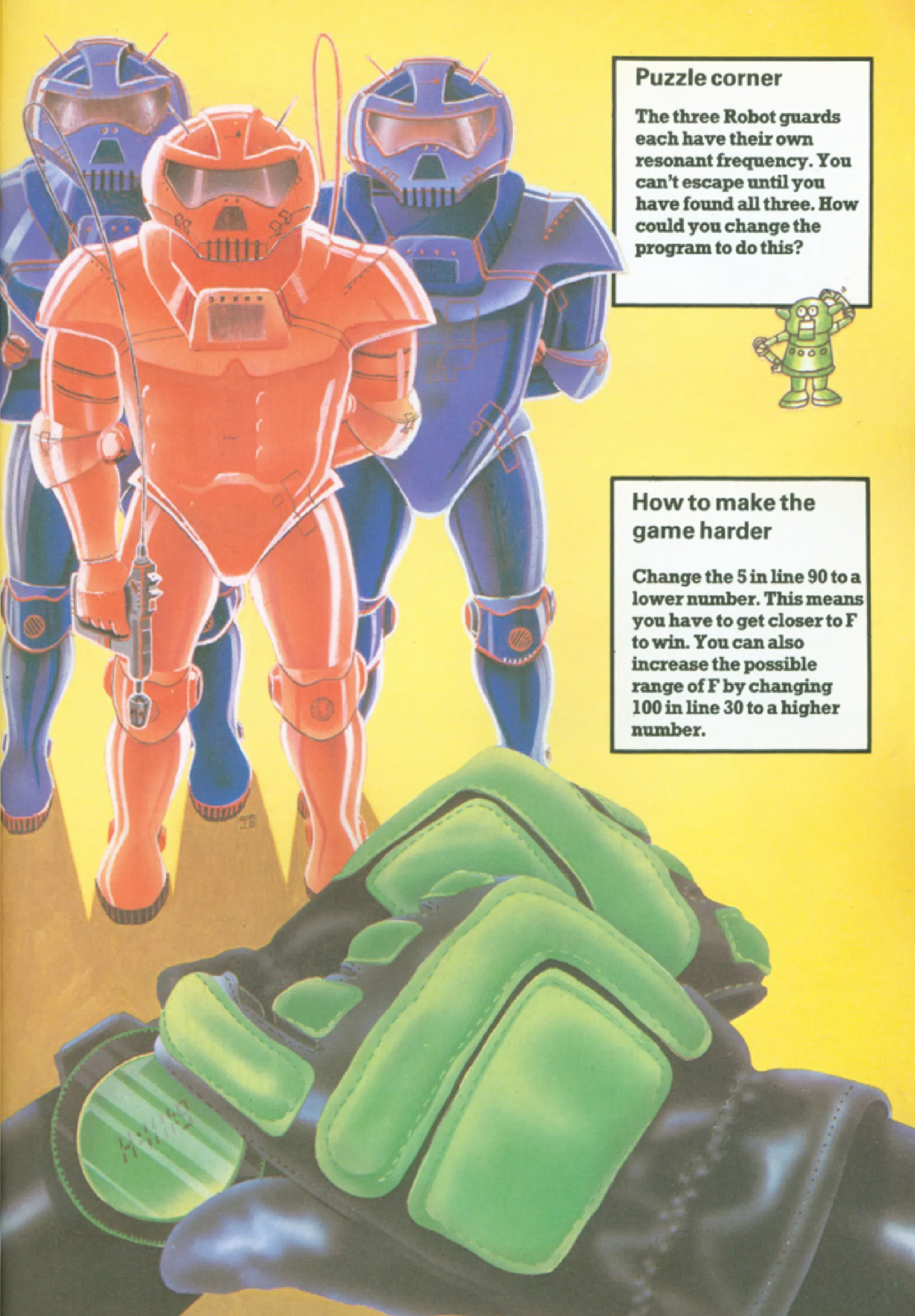 Escape!, sida 2 — Usborne Computer Battlegames