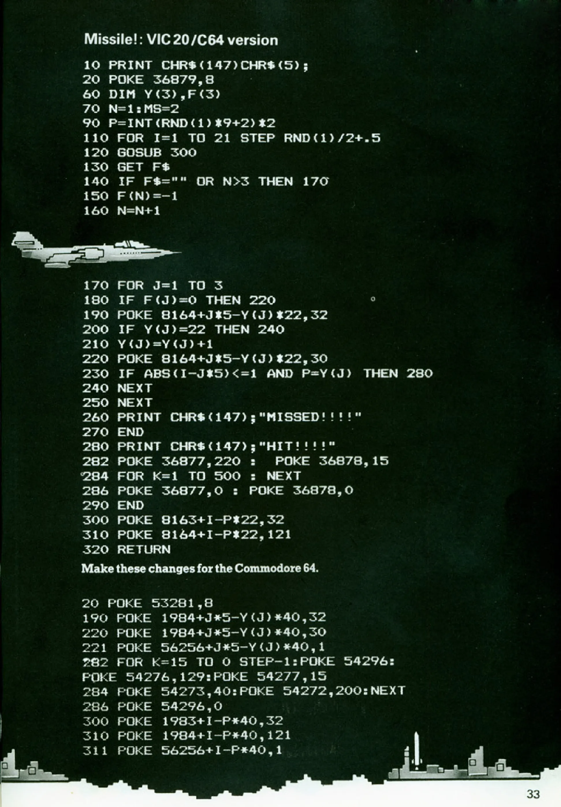 Missile!, sida 4 — Usborne Computer Battlegames