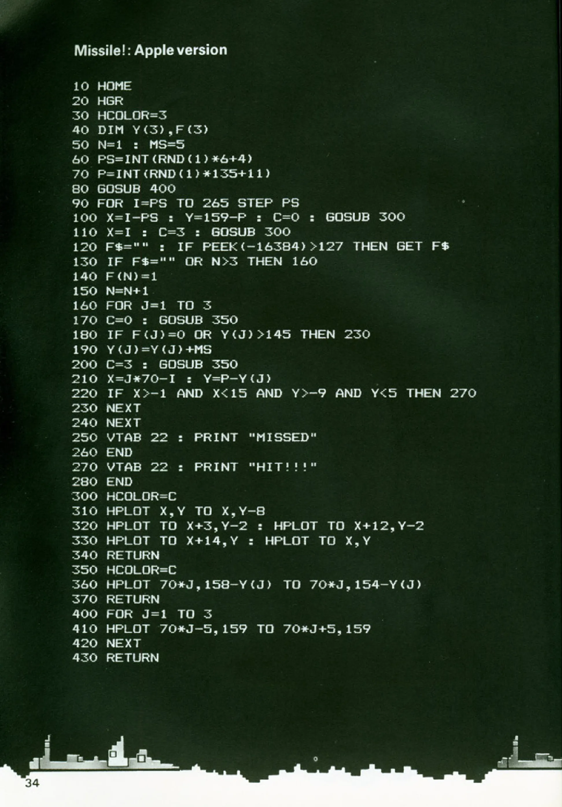 Missile!, sida 5 — Usborne Computer Battlegames