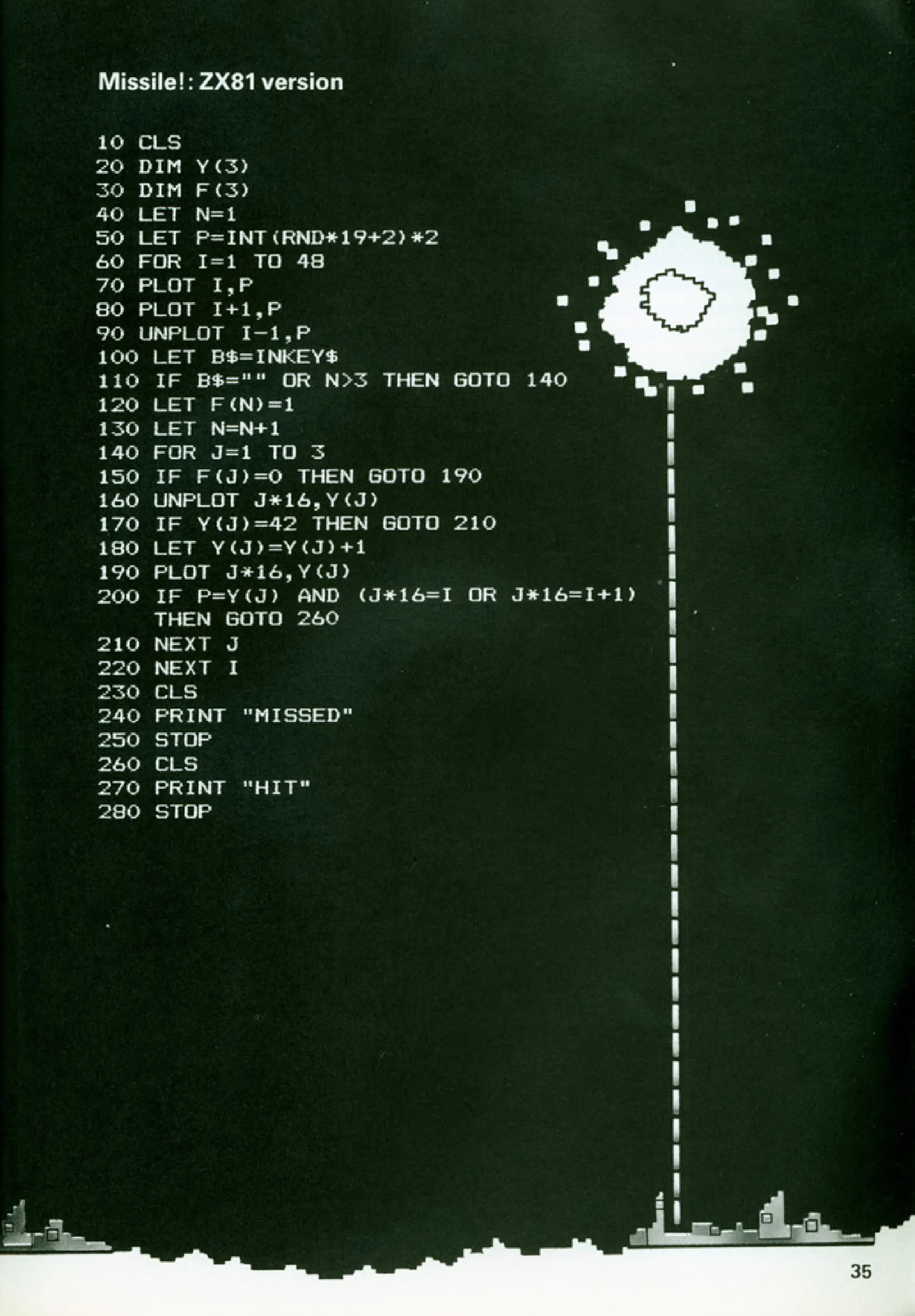 Missile!, sida 6 — Usborne Computer Battlegames