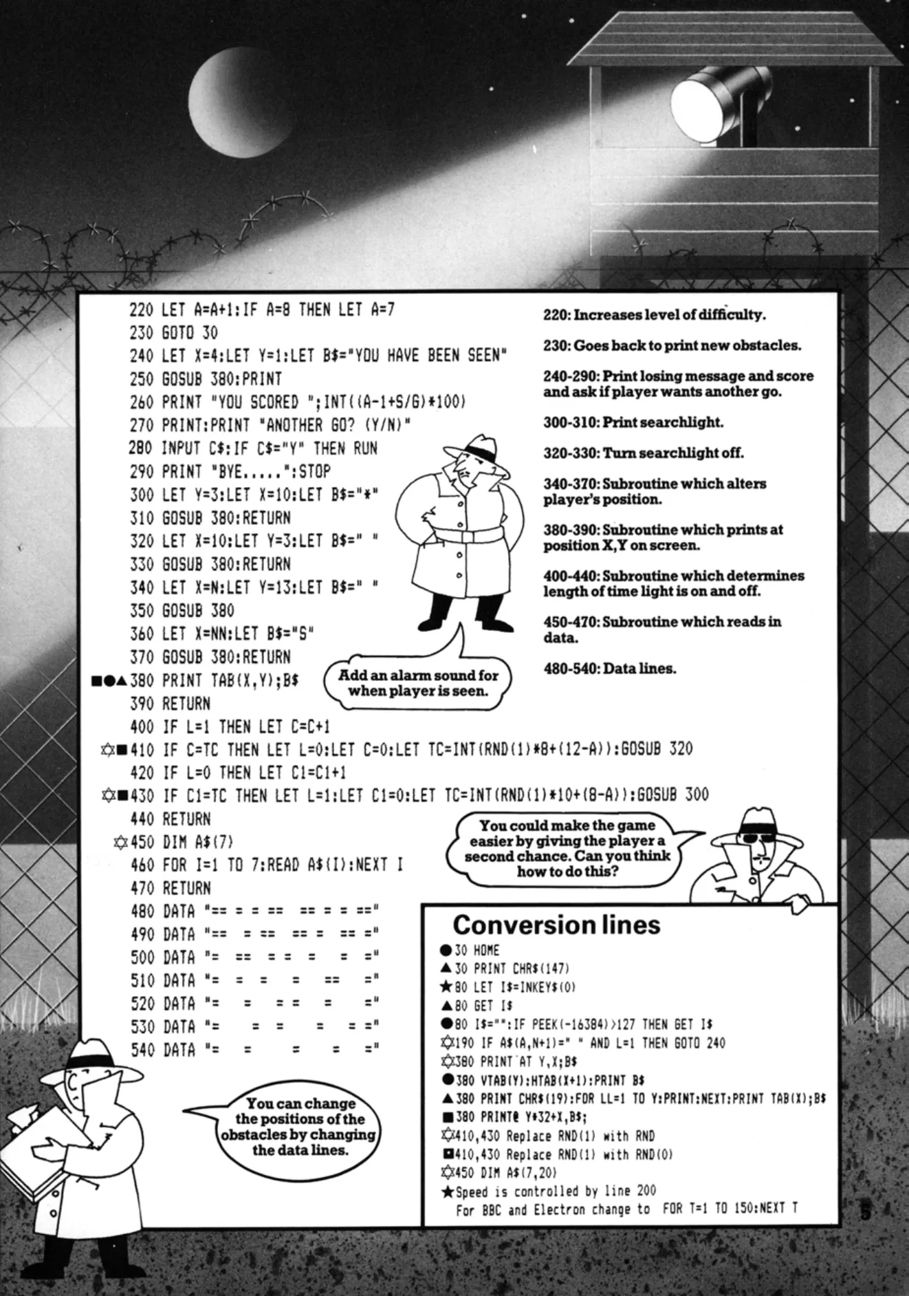 Searchlight, sida 2 — Usborne Computer Spy Games