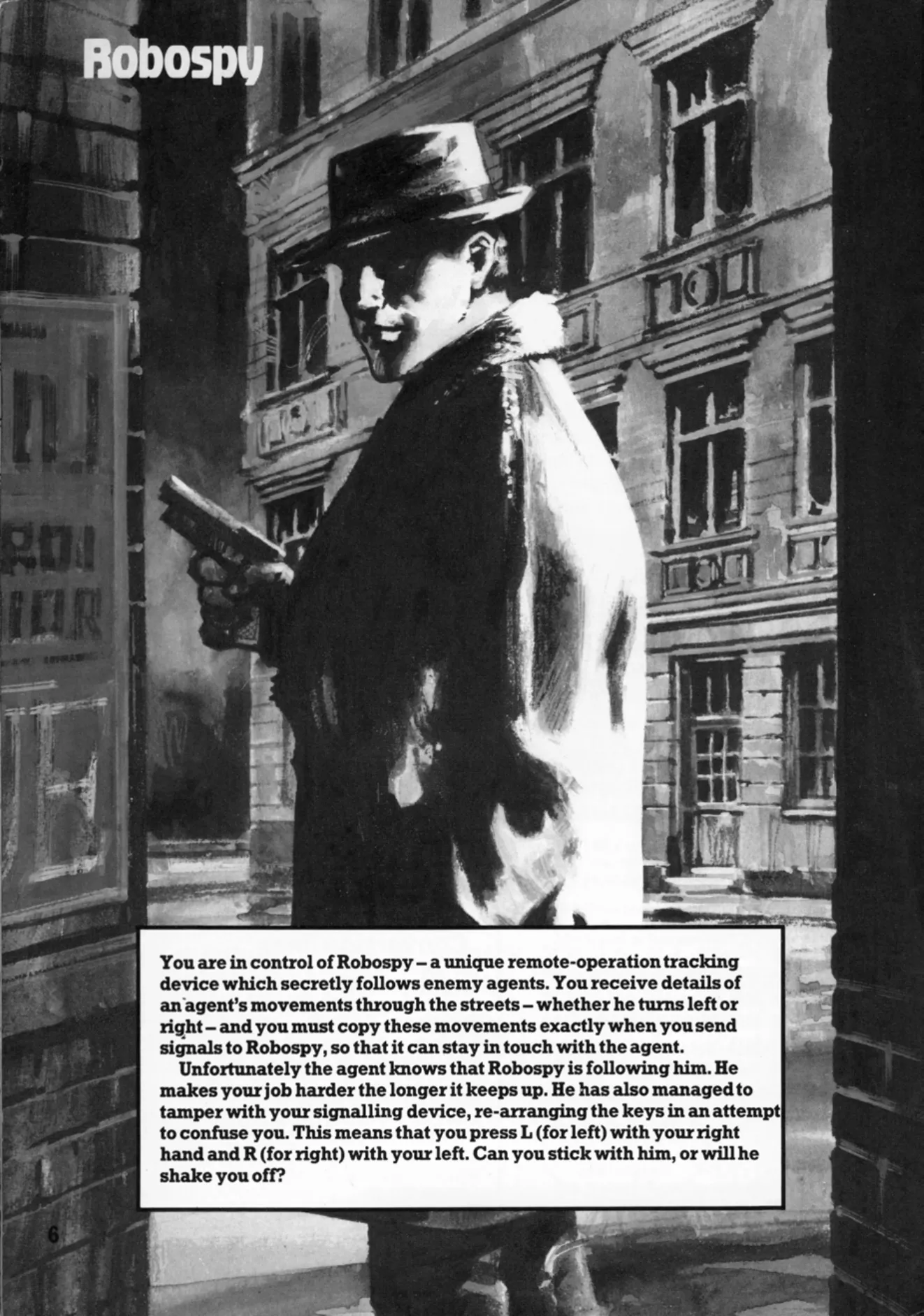 Robospy, sida 1 — Usborne Computer Spy Games