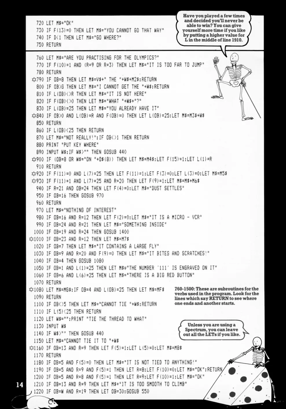 Micropuzzle, sida 3 — Usborne Weird Computer Games